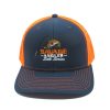 Navy/ Orange