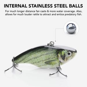 Savage Angler - Swag Vibe™ Lipless Crankbait - Image 4