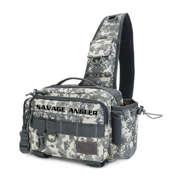Savage Angler Multifunctional Tactical Fishing Sling Tackle Bag
