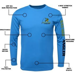 Savage Angler Performance Shirt_Columbia_Blue_Features