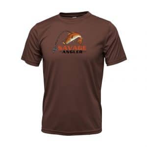 Savage Angler Salt Series Short Sleeve Shirt_Brown