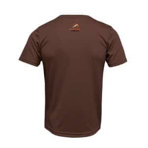 Savage Angler Salt Series Short Sleeve Shirt_Brown_Back