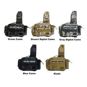 Savage Angler Multifunctional Tactical Fishing Sling Tackle Bag - Image 9