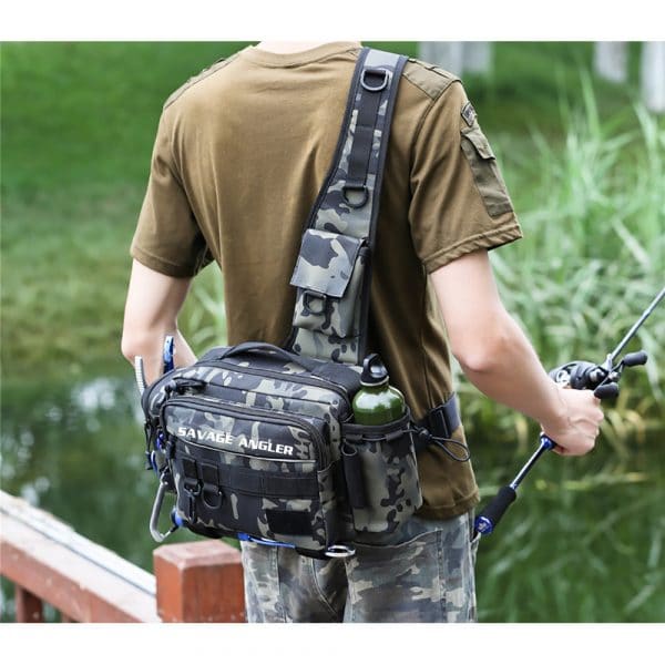 Savage Angler Multifunctional Tactical Fishing Sling Tackle Bag » Savage  Angler