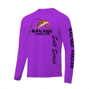 Salt Series Fishing Shirt_Purple