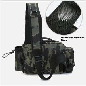 Savage Angler Multifunctional Tactical Fishing Sling Tackle Bag - Image 6