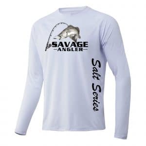 Savage Angler Salt Series Speckled Trout Performance Fishing Shirt
