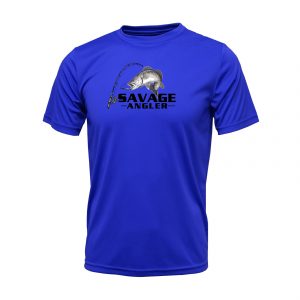 Savage Angler Men’s Speckled Trout Inshore Salt Series Short Sleeve Performance Fishing Shirt
