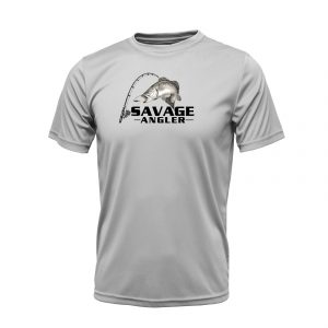 Savage Angler Men’s Speckled Trout Inshore Salt Series Short Sleeve Performance Fishing Shirt
