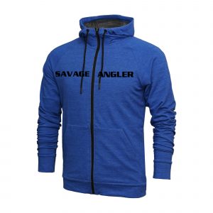 Savage Angler Prodigy Full Zip Sweater_Royal