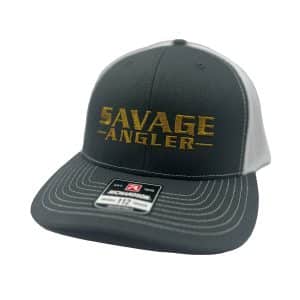 Savage Angler Charcoal Cap_