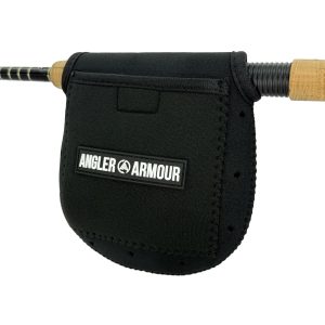 Angler Armour Neoprene Spinning Reel Cover_Black_