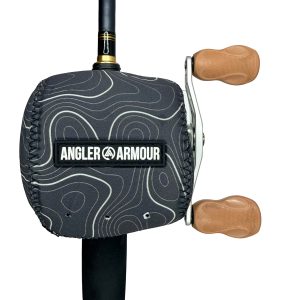 Angler Armour Low Profile Casting Reel Covers_R/H_Topographic