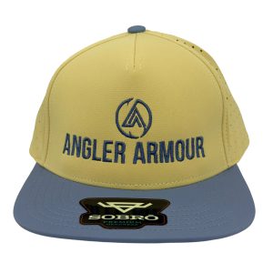 Angler Armour Breakwater Performance Fishing Hat_Sand and Salty Blue