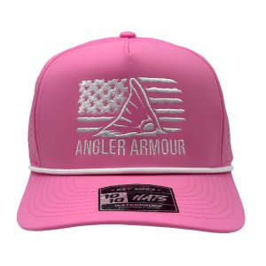 Angler Armour Women’s Pink Redfish Fishing Hat